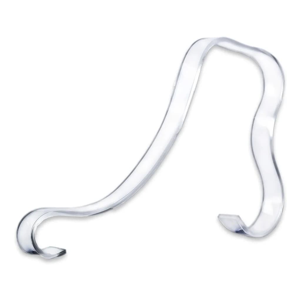 Kit com 10 expositores de Sandálias em Acrílico Tamanho Médio