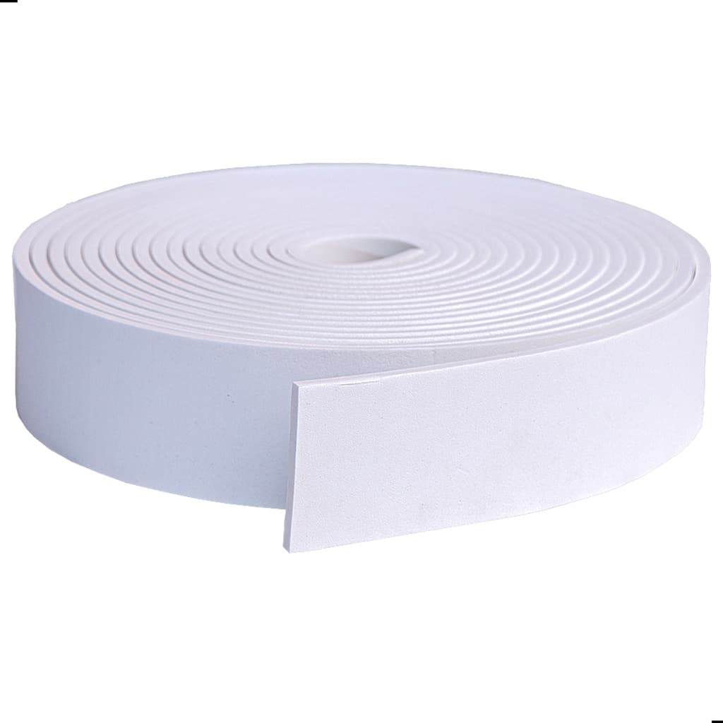 Rodapé  Eva Flexível 10cm 2,5mt Moldura Autocolante Boiserie Roda Meio