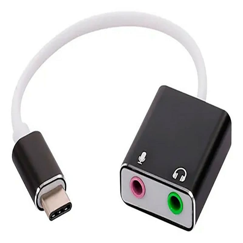 Placa Som Externa Para Type C Usb