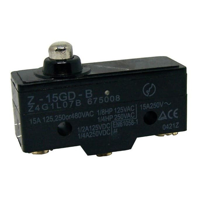 Chave Micro Switch Fim De Curso Kw-15gd-b Contato Curto