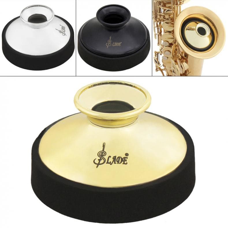 Silenciador De Sax Mudo ABS Para Alto Saxofones