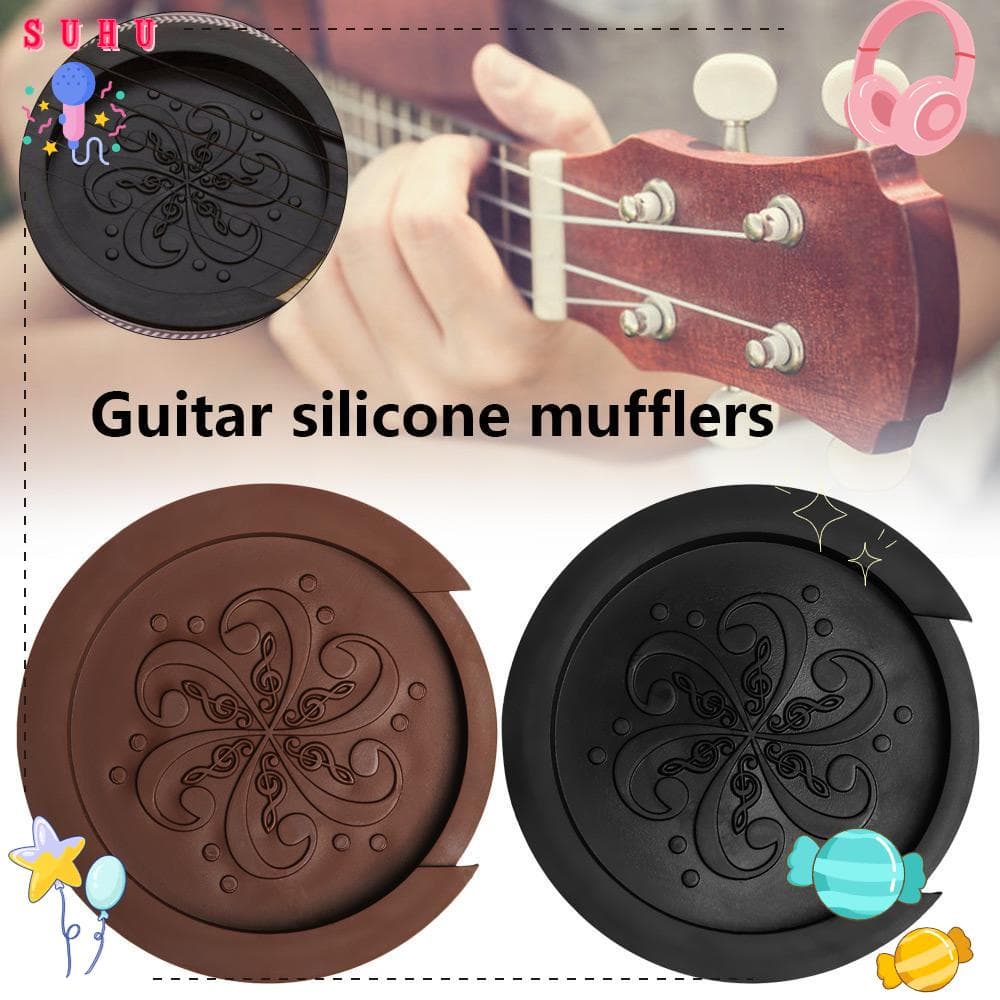 SUHU Tampão De Silicone Para Violão/Acessórios Instrumentos Musicais/Bloco Do Buffer