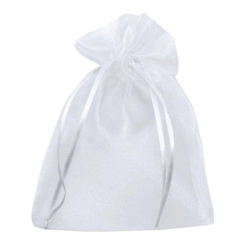 Sacos de organza 25×30 branco  50 peças