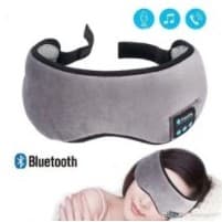 Máscara de Dormir Tapa Olho Musical com Som Bluetooth
