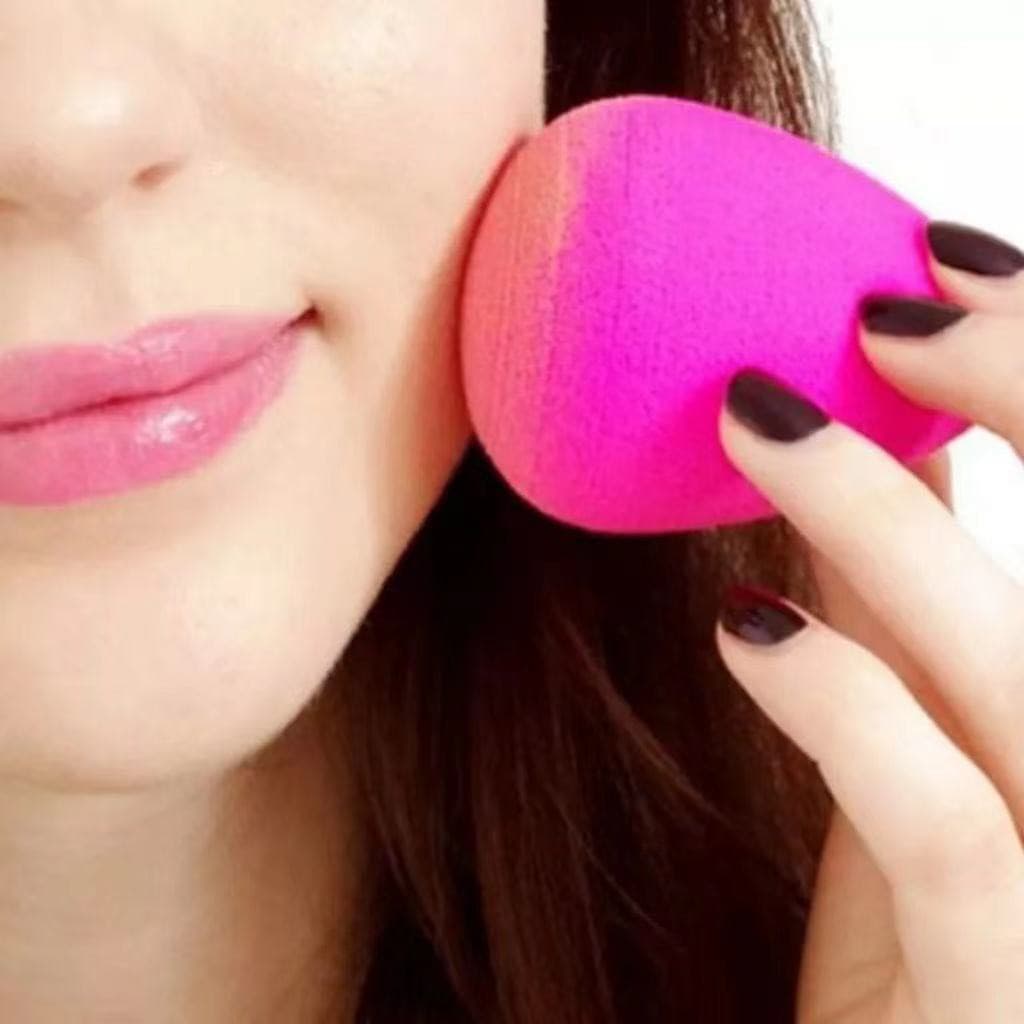 Esponja  Para rosto e Maquiagem Base E Corretivo