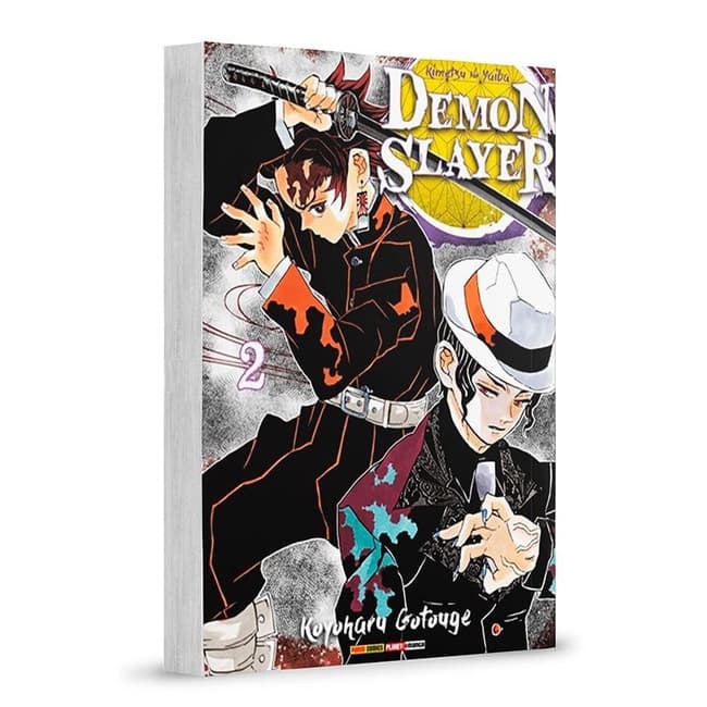 Mangá - Demon Slayer: Kimetsu No Yaiba - 02 - Novo/Lacrado