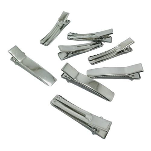 200 Bico Pato Jacare Vazado Ponta Quadrada 3,5cm