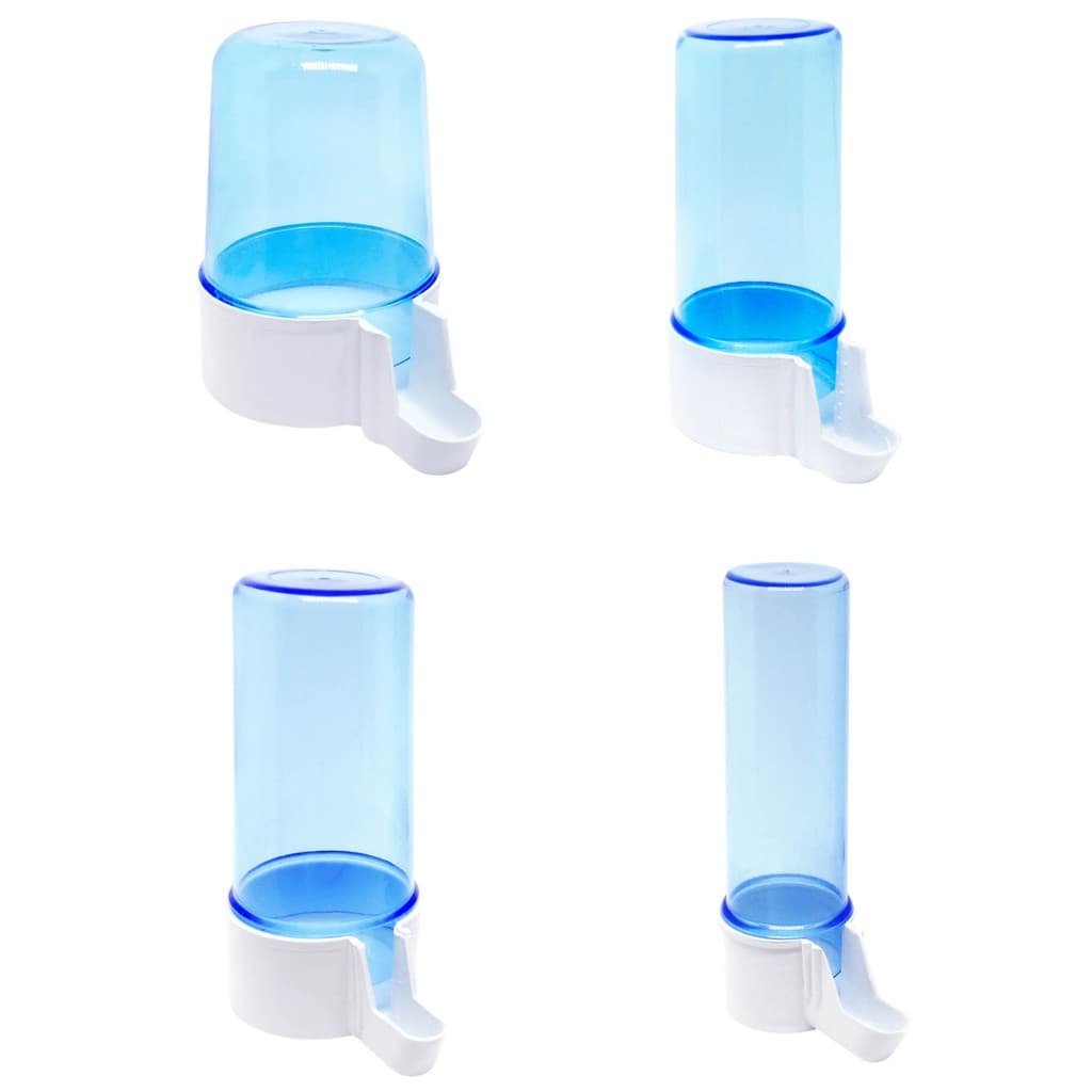 Kit Com 2 Bebedouros Automáticos Para Aves Pássaros e Calopsitas - 100ml 200ml ou 300ml