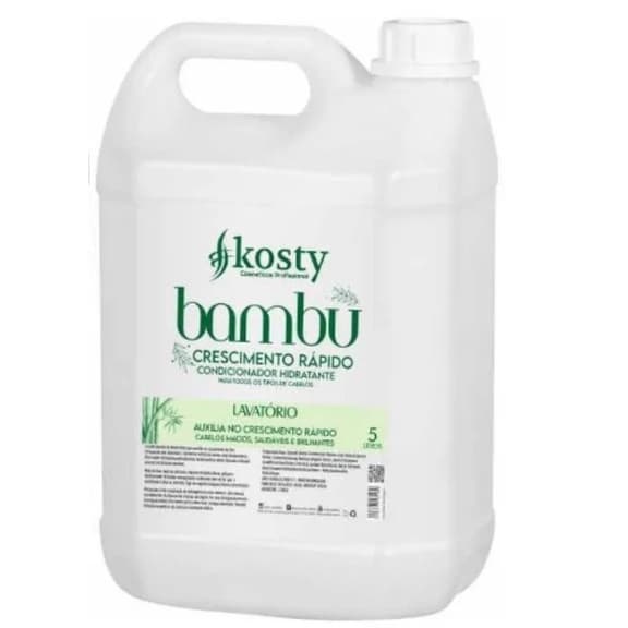 condicionador bambu para salão kosty 5l profissional
