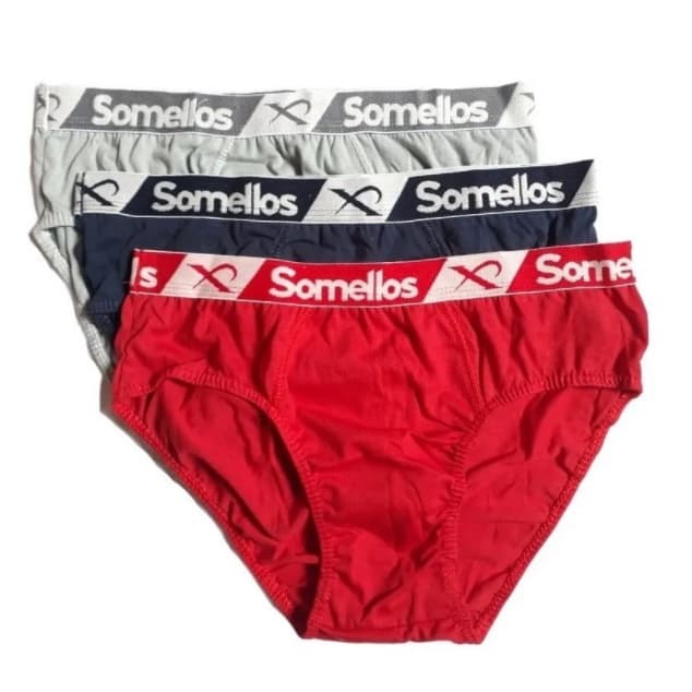 Kit 12 Cuecas Slip 100% Algodão Adulto / Cueca tradicional