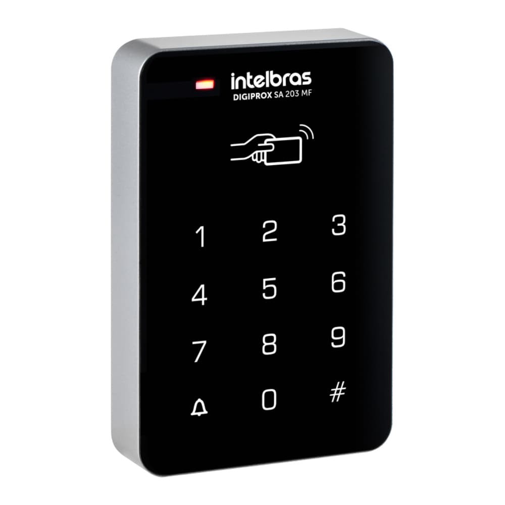 Leitor De Controle De Acesso SA 203 MF 13,56 Mhz Intelbras