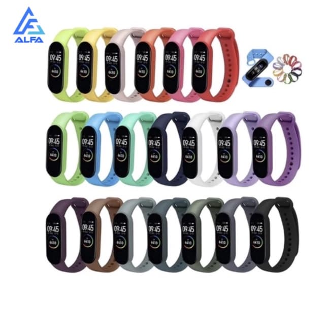 Pulseira Mi Band 3,4,5 silicone novo Pronta entrega