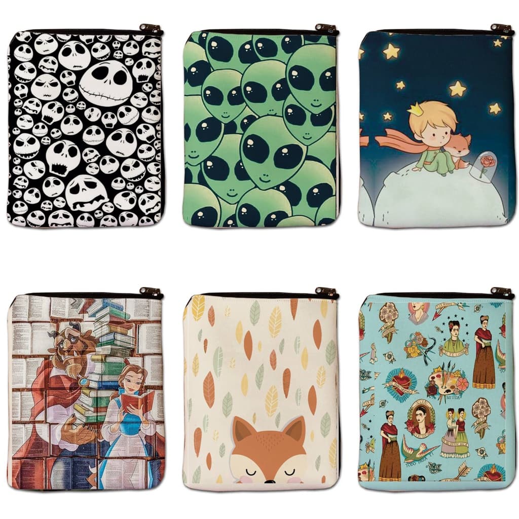 Book Sleeve Porta Livros em Neoprene Estampas 001