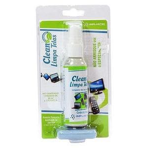 Limpa Telas Clean com Flanela 60ml Implastec