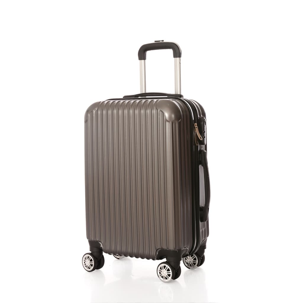 Mala de Bordo Viagem Pequena ABS - (55 x 35 x 22cm) C/ 4 Rodinhas 360º - (Regulamentação ANAC)