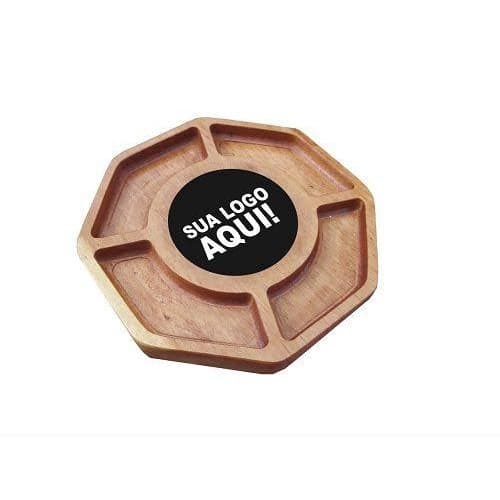 Petisqueira bar restaurante Com 4 Divisórias De Bambu Round