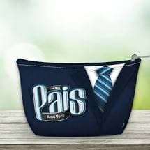 Necessaire Carteira Dia Dos Pais Tecido Personalizado Com Seu Nome Ou Logo