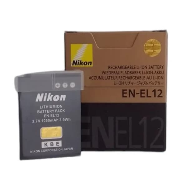 Bateria Nikon En-el12 P/ Aw130 Aw120 S9700 S9400 S8000 S6000