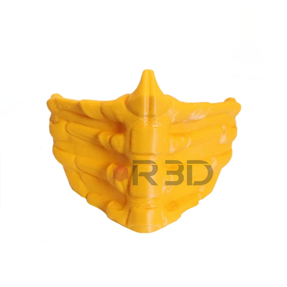 Máscara Cosplay - Estilo Scorpion Mortal Kombat