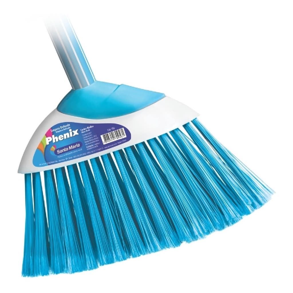Vassoura Multiuso Cerdas Medias Phenix Uso Interno Externo