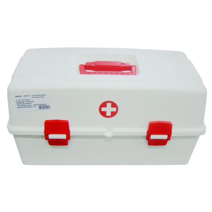 Maleta Organizadora Medica Odontológica 1 Bandeja G - Emifran