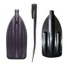 KIT 2 Pás de Remo Universal Preto