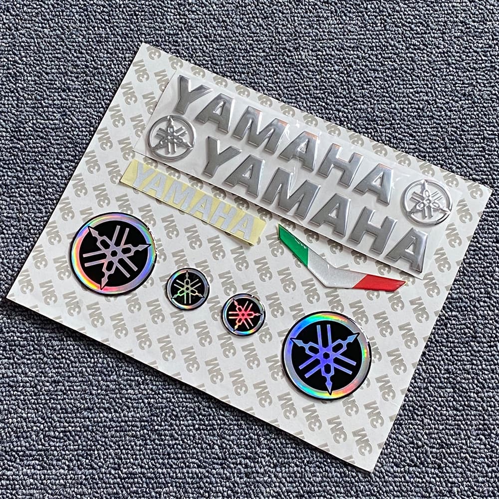 Reflective Adesivos Para Motocicletas , Logotipo , Emblemas , Yamaha