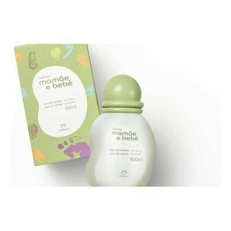 Água de colônia mamãe  e bebê 100ml Natura 1 unidade