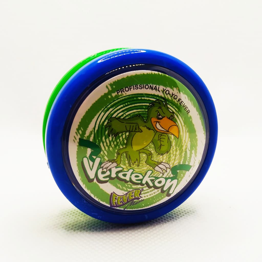 Yoyo Fever Verdekon Profissional Eixo Fixo Original + 3 cordas ioio
