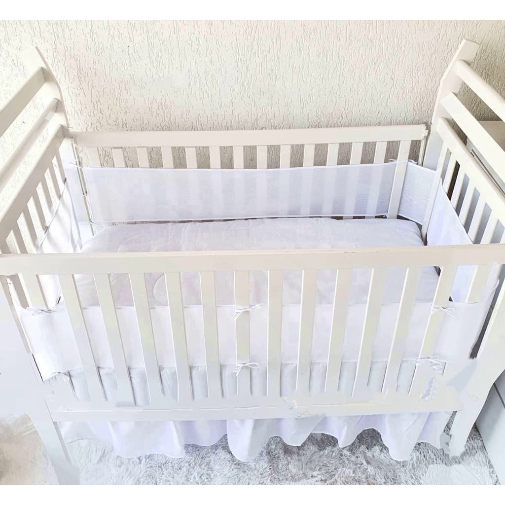 Tela Protetora Respirável De 4m Para Berço Americano - Tela Inteira/ 4 Cantos