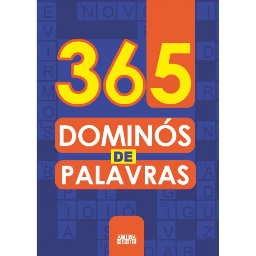 Livro - 365 Dominós de palavras - Capa comum - Ativamente