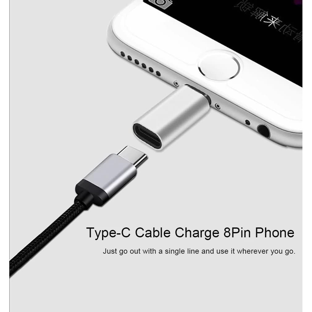 Adaptador Lighting - USB tipo C