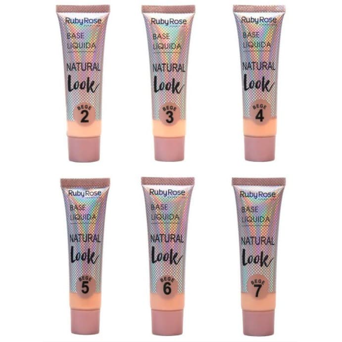 Base Líquida  Natural Look Bege HB 8051