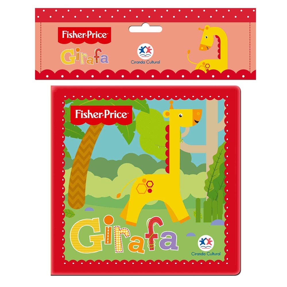 Livro Hora do Banho Girafa Fisher Price