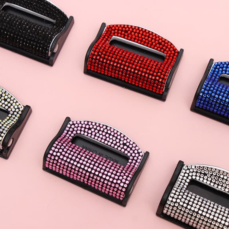 Acessórios Universais Para Carros Auto Girls Fivela Ajustável Cinto De Segurança Sem Deslizamento Grampo Do 1pcs