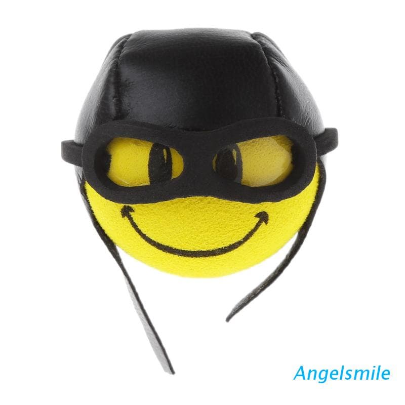 Ang Car Styling Amarelo Engraçado Boneca Desenhos Animados Antena Bolas Pelúcia Eva Espuma Antena