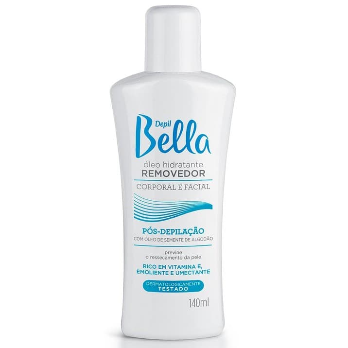Óleo Hidratante Removedor Com Óleo De Algodão Pós Depilação Depil Bella 140 Ml
