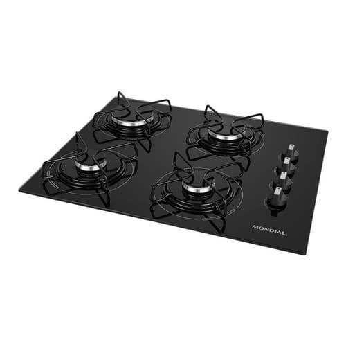 Fogão Cooktop A Gás Mondial Ctg01 4 Queimadores Bivolt