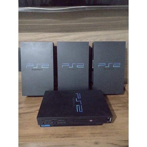 Playstation 2 Fat Usado Com Sistema (opl) Jogos Baixado No Pendrive.