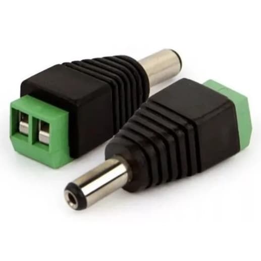 Kit 10 pcs Conector P4 Borne Cftv