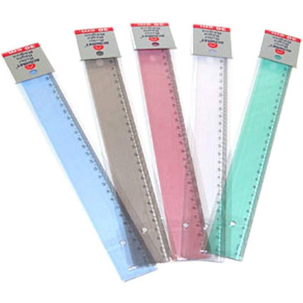 Régua de 30 Cm Poliestireno Colorida - Acrimet