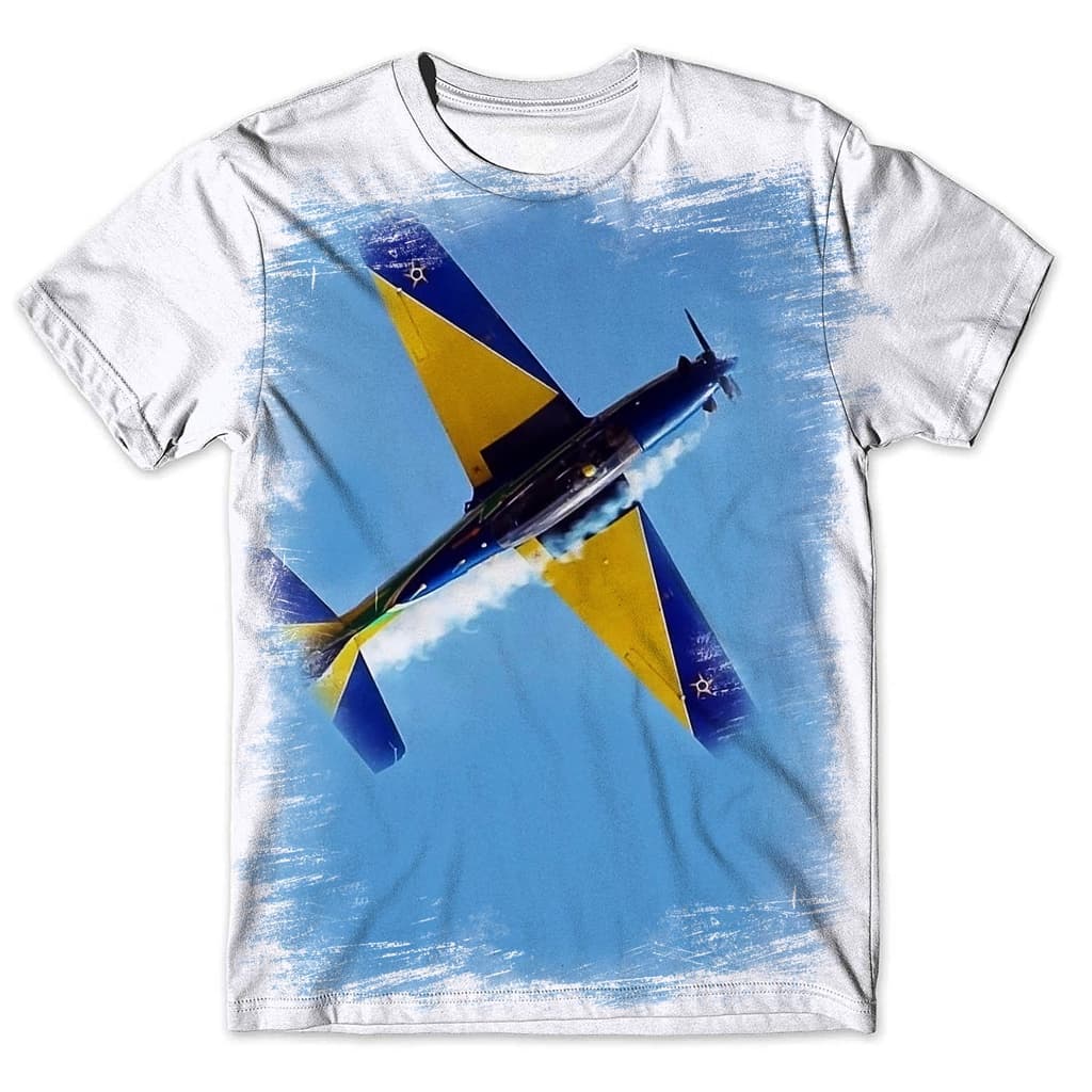 Camisa Camiseta Masculina Avião Planador 6