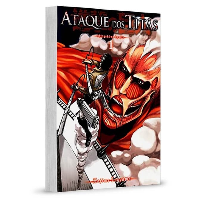 Mangá - Ataque Dos Titãs - 01 - Série Original