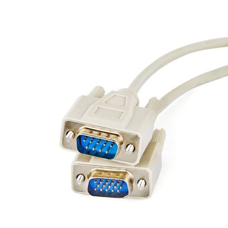 Cabo Serial RS232 DB9 Macho x DB9 Macho 1,5mts