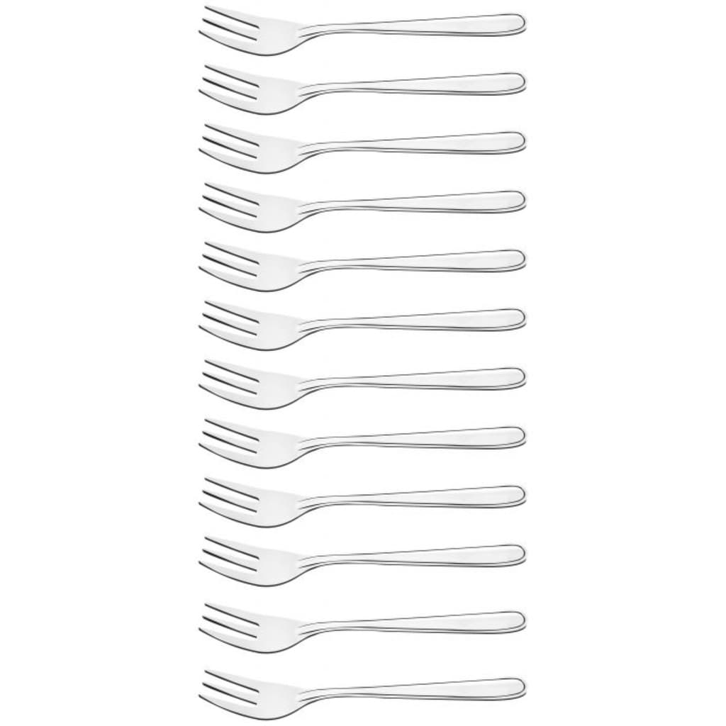 12 Garfinhos Inox Para Petisco Oriente 11 cm Original Line