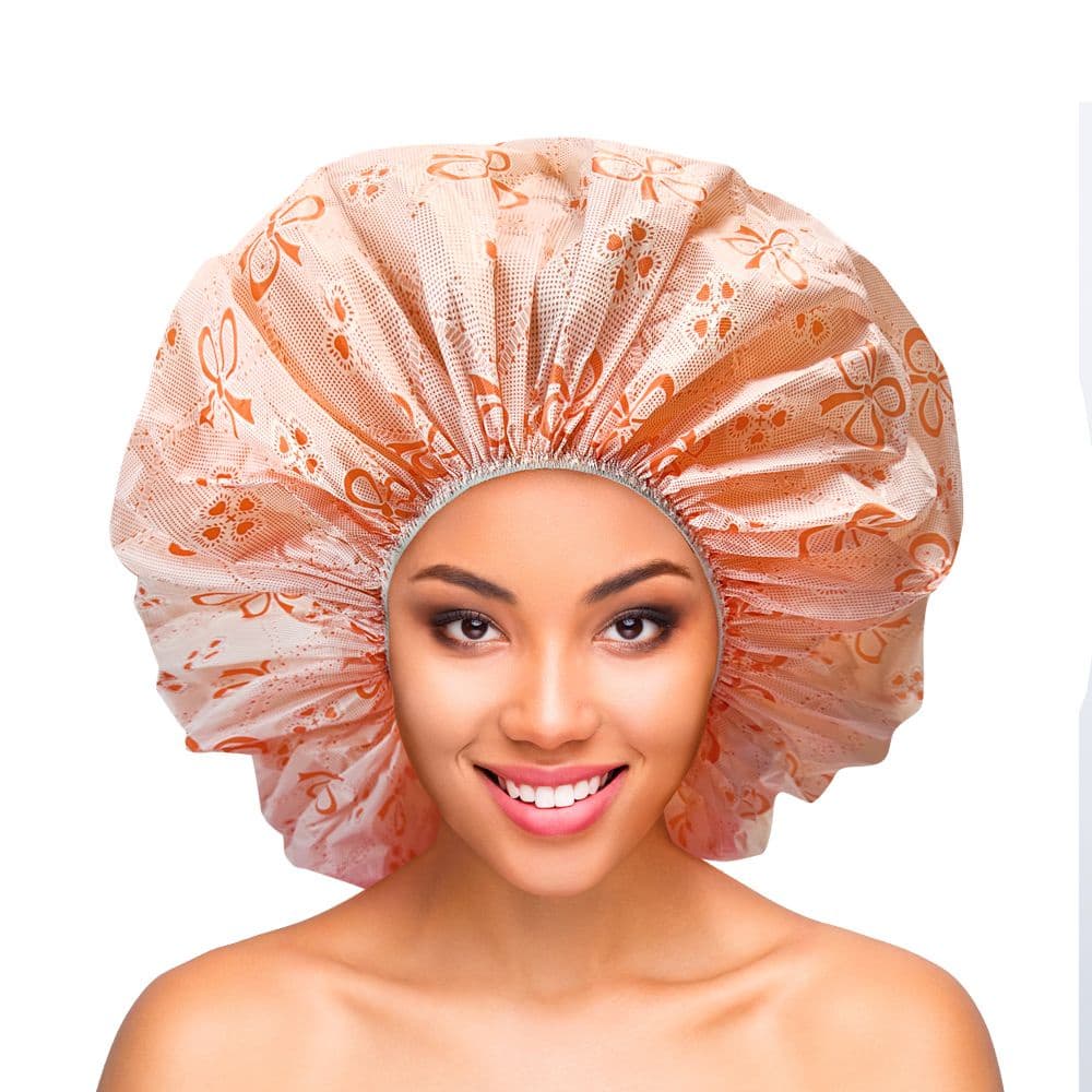 Touca De Banho Para Cabelos Volumosos Modelo Luxo