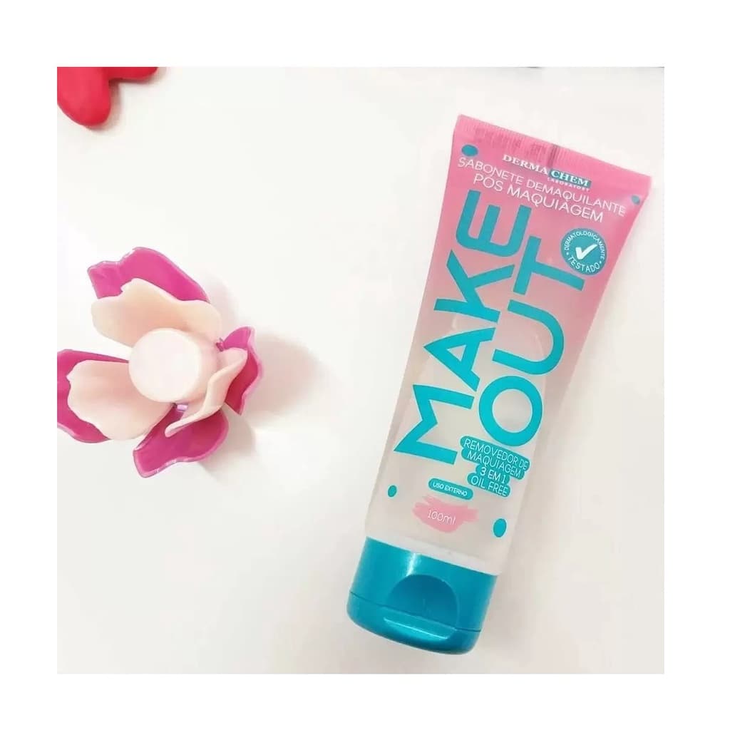 Sabonete Demaquilante Pós Maquiagem Make Out - Dermachem 100ml