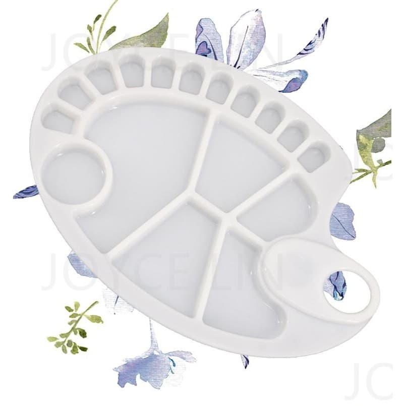 Paleta De Plstico Nail Art Uv Gel Polons Pintura Desenho