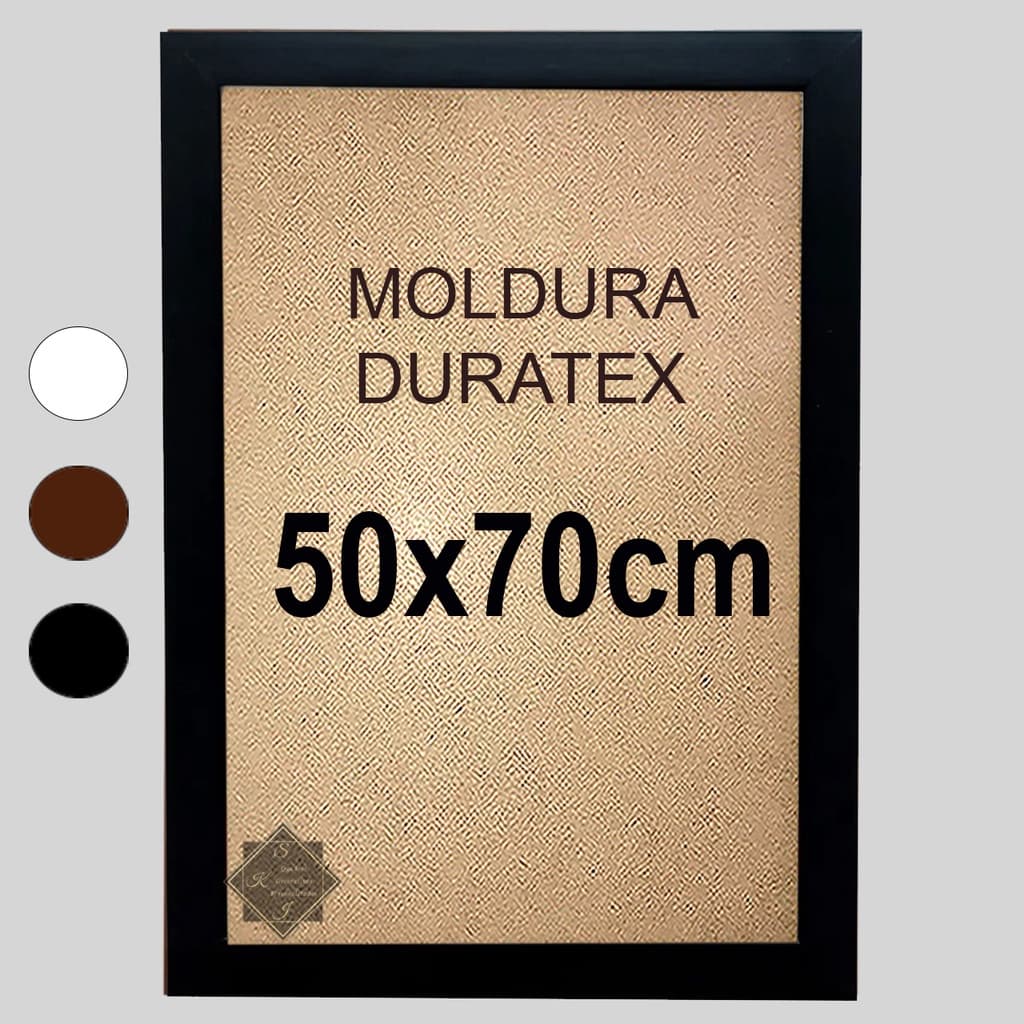 Moldura Quadro 50x70cm sem Vidro, sem Acetato somente com Duratex