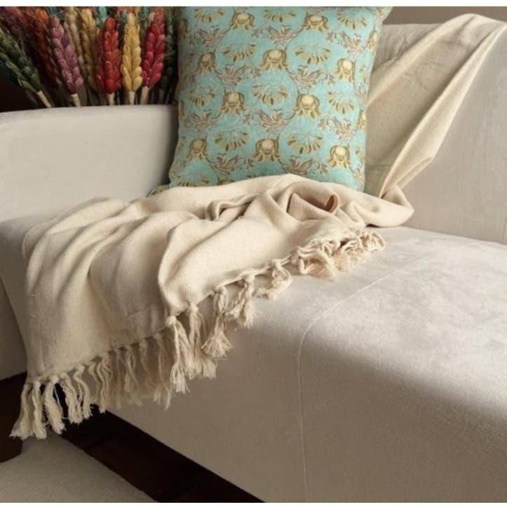 Manta Para Sofá Gigante 2,90x2,20m King Algodão Promoção Decoração